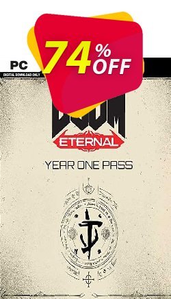 DOOM Eternal - Year One Pass PC - WW  Coupon discount DOOM Eternal - Year One Pass PC (WW) Deal 2024 CDkeys - DOOM Eternal - Year One Pass PC (WW) Exclusive Sale offer 