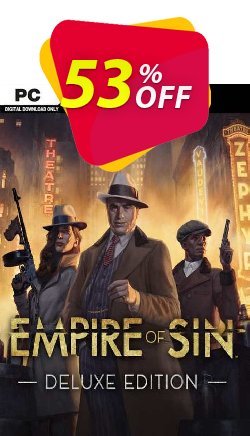 Empire of Sin - Deluxe Edition PC Coupon discount Empire of Sin - Deluxe Edition PC Deal 2024 CDkeys - Empire of Sin - Deluxe Edition PC Exclusive Sale offer 