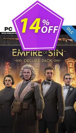 14% OFF Empire of Sin Deluxe Pack PC - DLC Coupon code