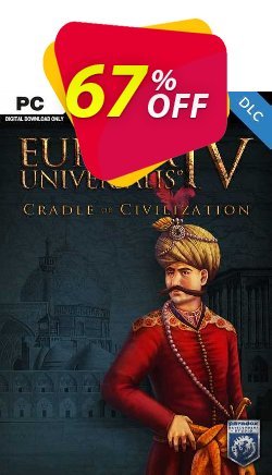 67% OFF Europa Universalis IV: Cradle of Civilization PC - DLC Coupon code