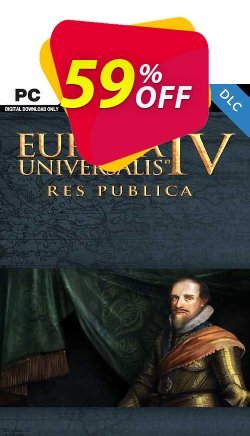 59% OFF Europa Universalis IV: Res Publica PC - DLC Coupon code