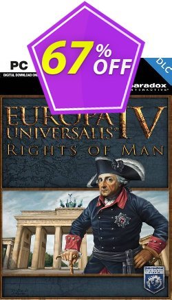 67% OFF Europa Universalis IV: Rights of Man PC - DLC Coupon code