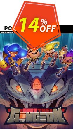 14% OFF Exit the Gungeon PC Coupon code