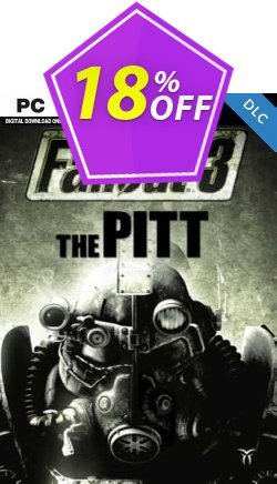 18% OFF Fallout 3  The Pitt PC Coupon code