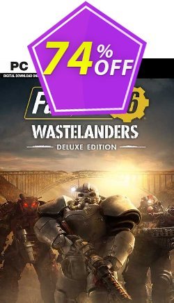 74% OFF Fallout 76: Wastelanders Deluxe Edition PC - EMEA  Coupon code