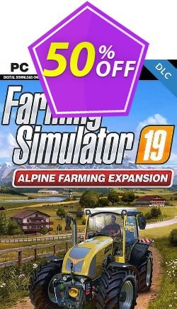 Farming Simulator 19 - Alpine Farming PC - DLC Coupon discount Farming Simulator 19 - Alpine Farming PC - DLC Deal 2021 CDkeys - Farming Simulator 19 - Alpine Farming PC - DLC Exclusive Sale offer for iVoicesoft