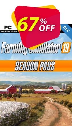 67% OFF Farming Simulator 19 - Season Pass PC Coupon code