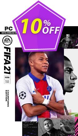 10% OFF FIFA 21 - Champions Edition PC Coupon code