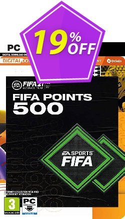 19% OFF FIFA 21 Ultimate Team 500 Points Pack PC Coupon code