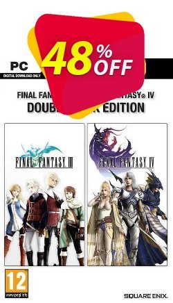 Final Fantasy III + IV Double Pack PC Coupon discount Final Fantasy III + IV Double Pack PC Deal 2021 CDkeys - Final Fantasy III + IV Double Pack PC Exclusive Sale offer for iVoicesoft