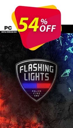 54% OFF Flashing Lights - Police, Firefighting, Emergency Services Simulator PC Coupon code