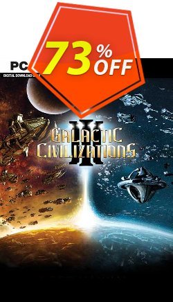 73% OFF Galactic Civilizations III PC Coupon code