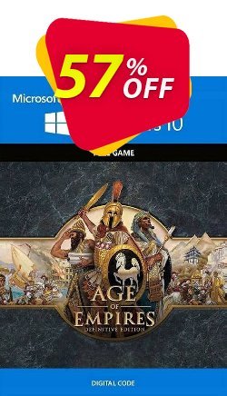 57% OFF Age of Empires Definitive Edition - Windows 10 PC - UK  Discount
