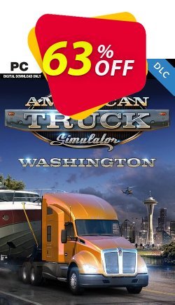 63% OFF American Truck Simulator PC - Washington DLC Discount