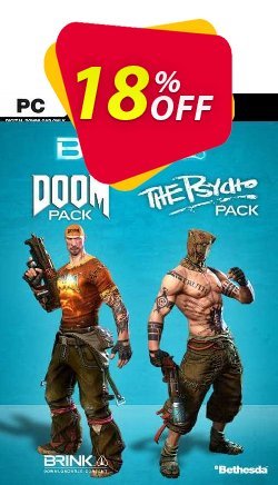 18% OFF BRINK Doom/Psycho Combo Pack PC Discount
