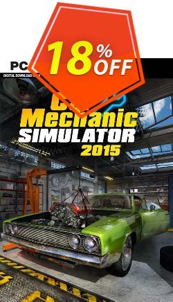 18% OFF Car Mechanic Simulator 2015 PC Coupon code