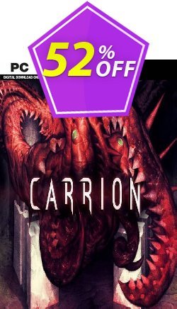 52% OFF CARRION PC Coupon code