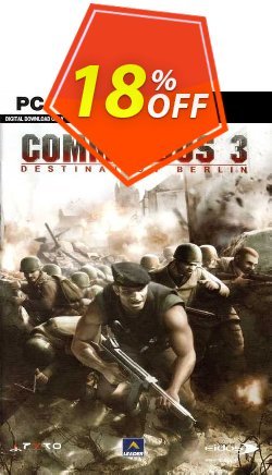 18% OFF Commandos 3 Destination Berlin PC Coupon code