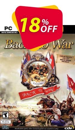 18% OFF Cossacks Back to War PC Coupon code