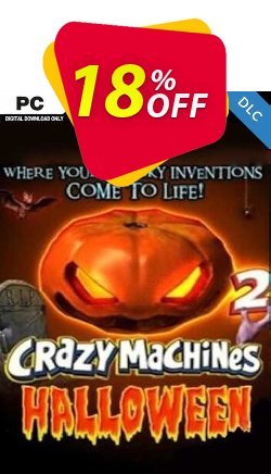 18% OFF Crazy Machines 2  Halloween PC Coupon code