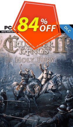 84% OFF Crusader Kings II 2 PC: Holy Fury Expansion Coupon code