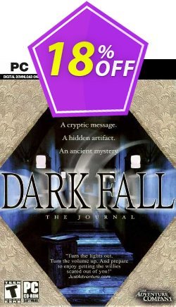 18% OFF Dark Fall The Journal PC Discount