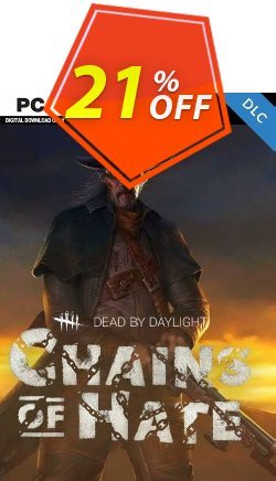 Dead By Daylight - Chains of Hate Chapter PC - DLC Coupon discount Dead By Daylight - Chains of Hate Chapter PC - DLC Deal 2024 CDkeys - Dead By Daylight - Chains of Hate Chapter PC - DLC Exclusive Sale offer 
