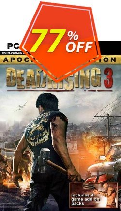 77% OFF Dead Rising 3 - Apocalypse Edition PC Coupon code