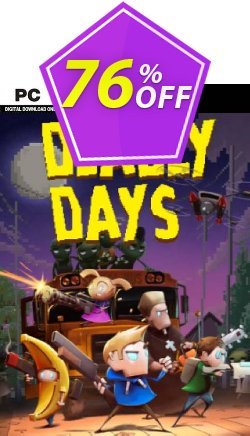 Deadly Days PC Coupon discount Deadly Days PC Deal 2022 CDkeys - Deadly Days PC Exclusive Sale offer for iVoicesoft