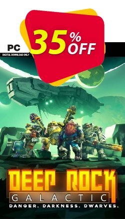 35% OFF Deep Rock Galactic PC Coupon code