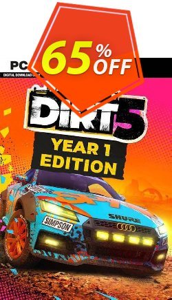 65% OFF DIRT 5 Year 1 Edition PC Coupon code