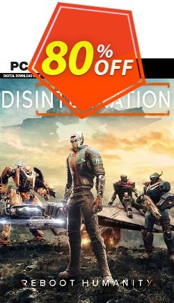 80% OFF Disintegration PC - EU  Discount
