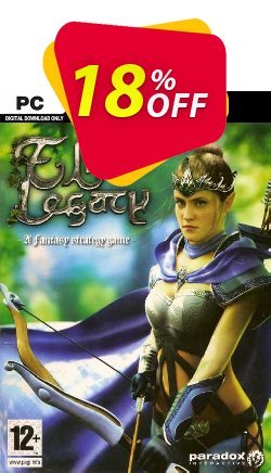 18% OFF Elven Legacy PC Coupon code