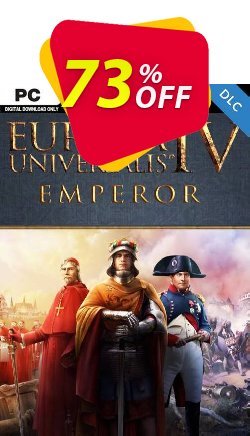 73% OFF Europa Universalis IV 4 Emperor PC - DLC Discount