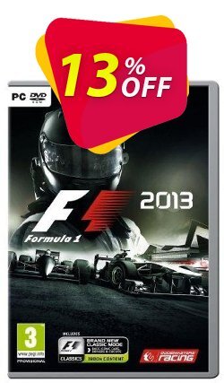 F1 2013 PC Coupon discount F1 2013 PC Deal 2024 CDkeys - F1 2013 PC Exclusive Sale offer 