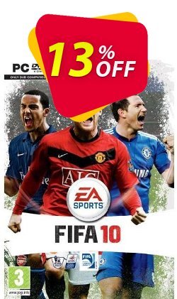 13% OFF FIFA 10 - PC  Coupon code