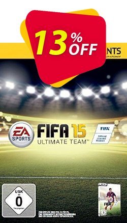 13% OFF FIFA 15 2200 FUT Points PC Coupon code