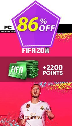 86% OFF FIFA 20 PC + 2200 FIFA Points Bundle Discount