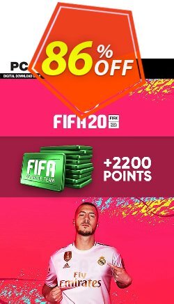 86% OFF FIFA 20 PC + 2200 FIFA Points Bundle Discount