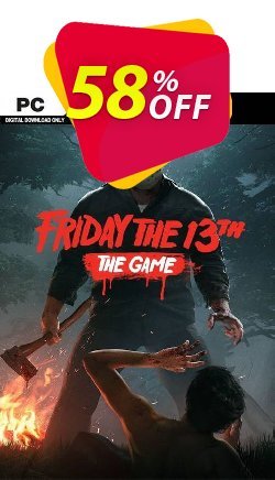 58% OFF Friday the 13th: The Game PC Coupon code