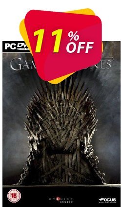 11% OFF Game of Thrones - PC  Discount