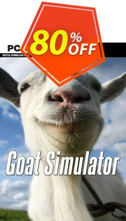 80% OFF Goat Simulator PC Coupon code