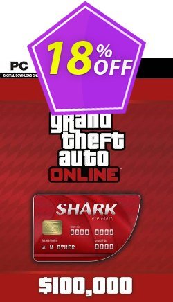 18% OFF Grand Theft Auto - Red Shark Cash Card PC Discount