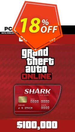 18% OFF Grand Theft Auto - Red Shark Cash Card PC Coupon code