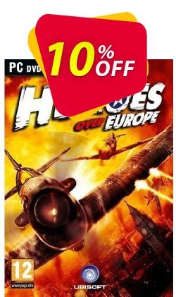 10% OFF Heroes Over Europe - PC  Coupon code