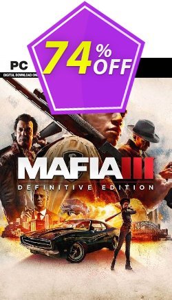 74% OFF Mafia III - Definitive Edition PC - EU  Coupon code