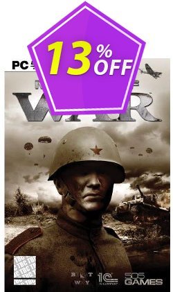 13% OFF Men of War - PC  Coupon code