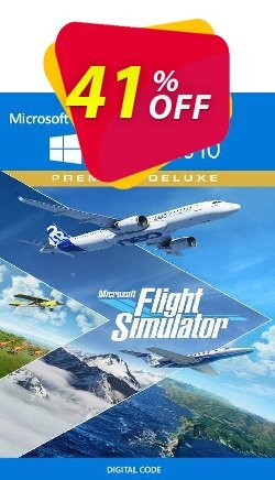 Microsoft Flight Simulator Premium Deluxe - Windows 10 PC Deal 2024 CDkeys