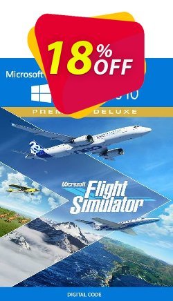 Microsoft Flight Simulator: Premium Deluxe Windows 10 - UK  Coupon discount Microsoft Flight Simulator: Premium Deluxe Windows 10 (UK) Deal 2024 CDkeys - Microsoft Flight Simulator: Premium Deluxe Windows 10 (UK) Exclusive Sale offer 