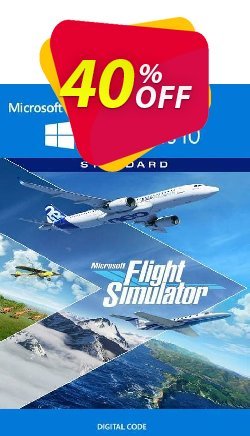 40% OFF Microsoft Flight Simulator - Windows 10 PC Coupon code